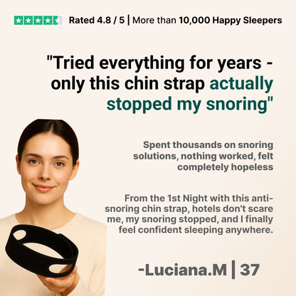Ultimate Snoring Relief Chin Strap™